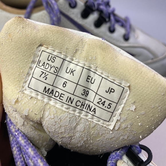 Dyno-thane / Dynorooz Pro Sport Bowling Shoes Is Women’s 7.5 White/purple - Picture 5 of 8